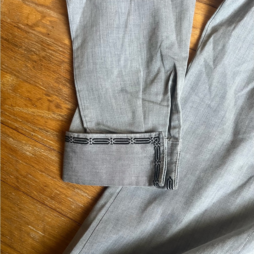 Gray Foxcroft Button Up Size 12 - image 2